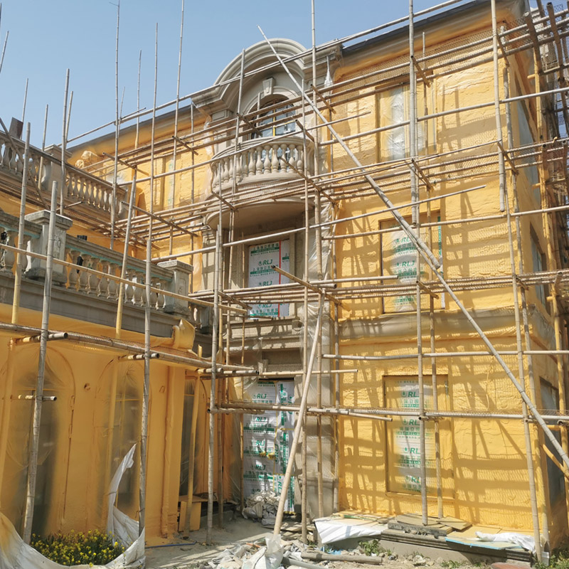 别墅墙面保温应用