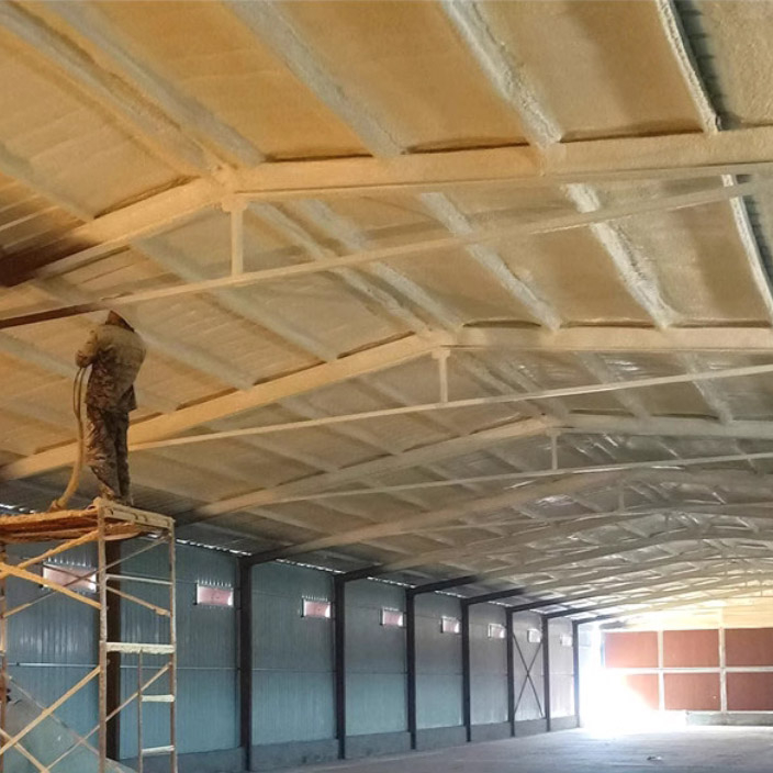 厂房封顶聚氨酯喷涂